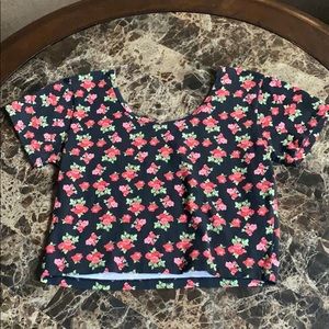 Floral Crop Top